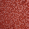 Adele Blanket | Autumn | A close-up of Adele fabric in the colorway, Autumn, a rich terracotta tone.