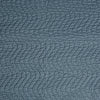 Cirillo Swatch Card | Tahoe Blue | A close up of quilted cotton sateen fabric in tahoe blue, a true blue - like a clear sky.