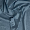 Cotton Sateen Yardage | Tahoe Blue | a close up of cotton sateen gently rumpled.