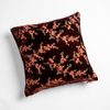 Lynette Sham | Autumn | A close-up of a Lynette Throw Pillow in Autumn, a rich terracotta tone, shown against a white background.