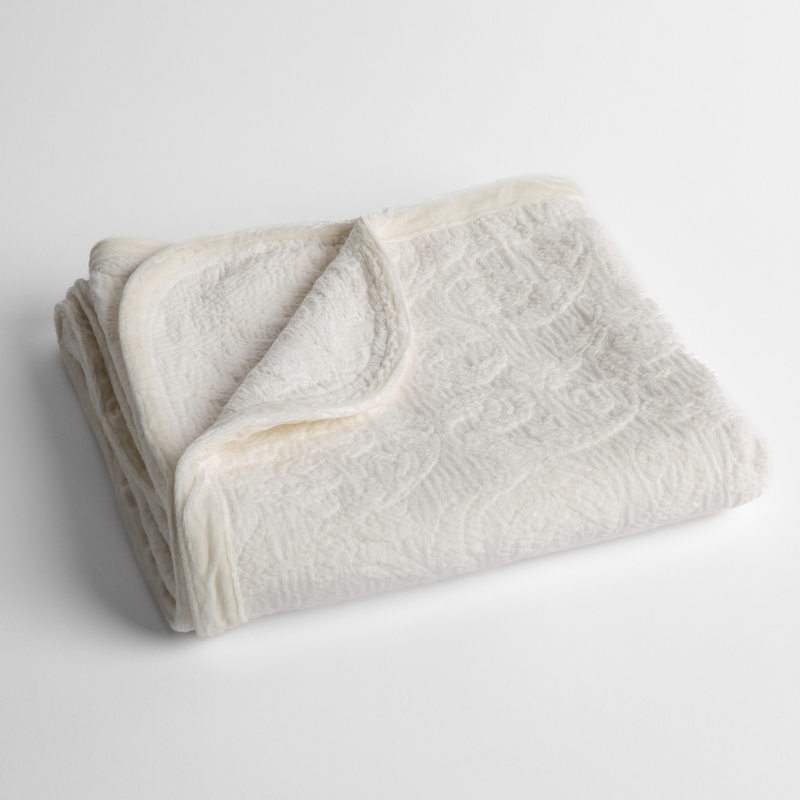 White discount cot blanket