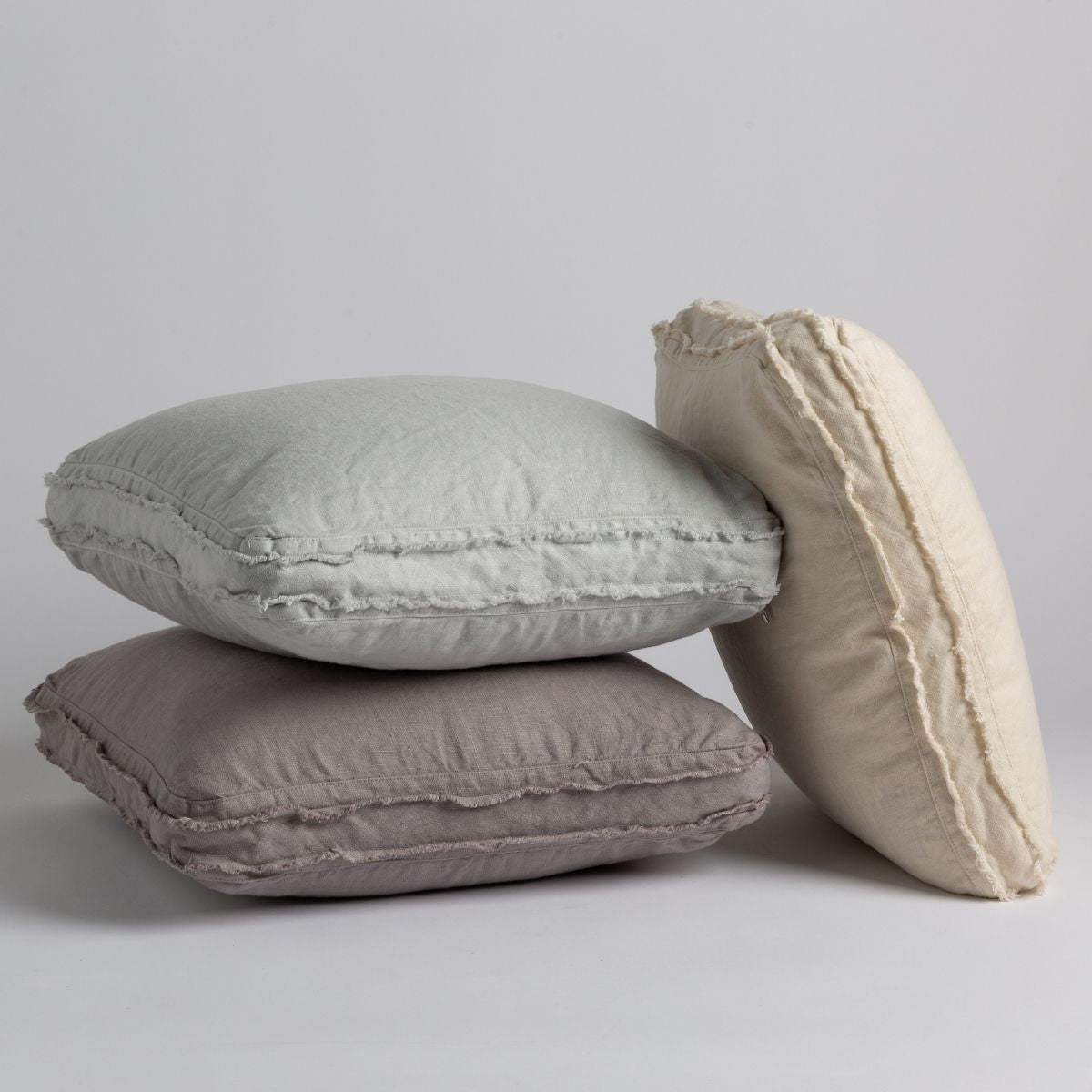 Linen Floor Cushion With Tassels Bench Cushion Sofa Cushion -  Sweden