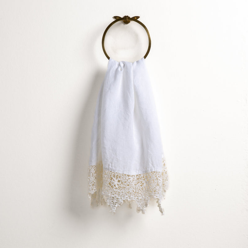 Lace Edged Towels