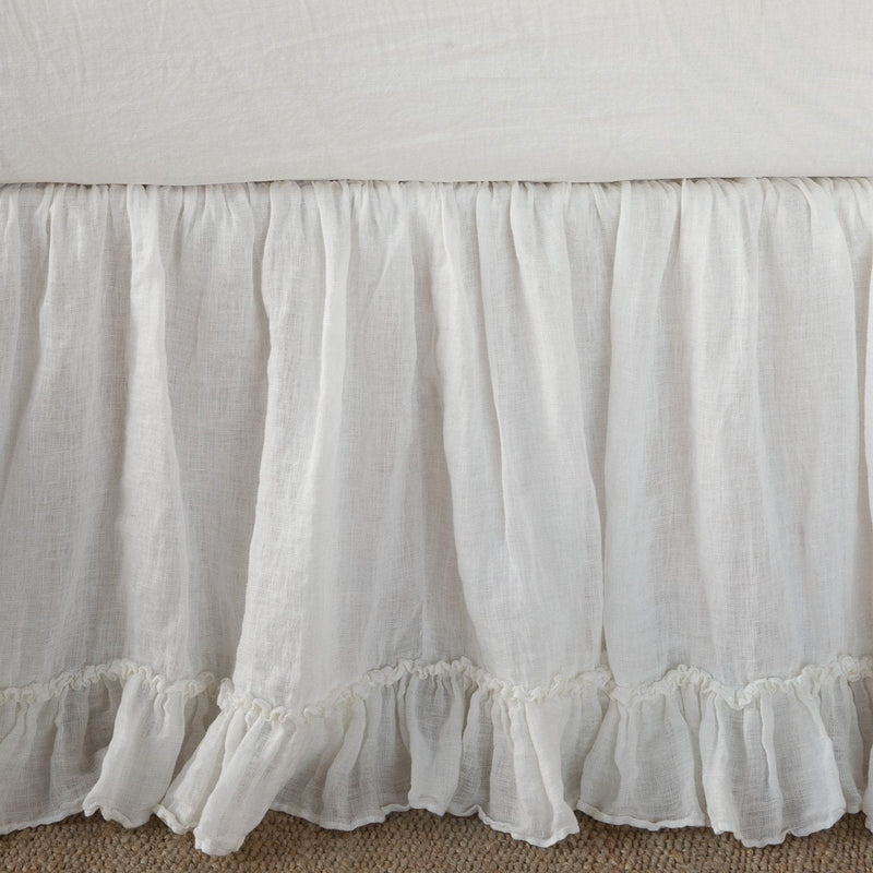 Linen Whisper Bed Skirt – Bella Notte Linens