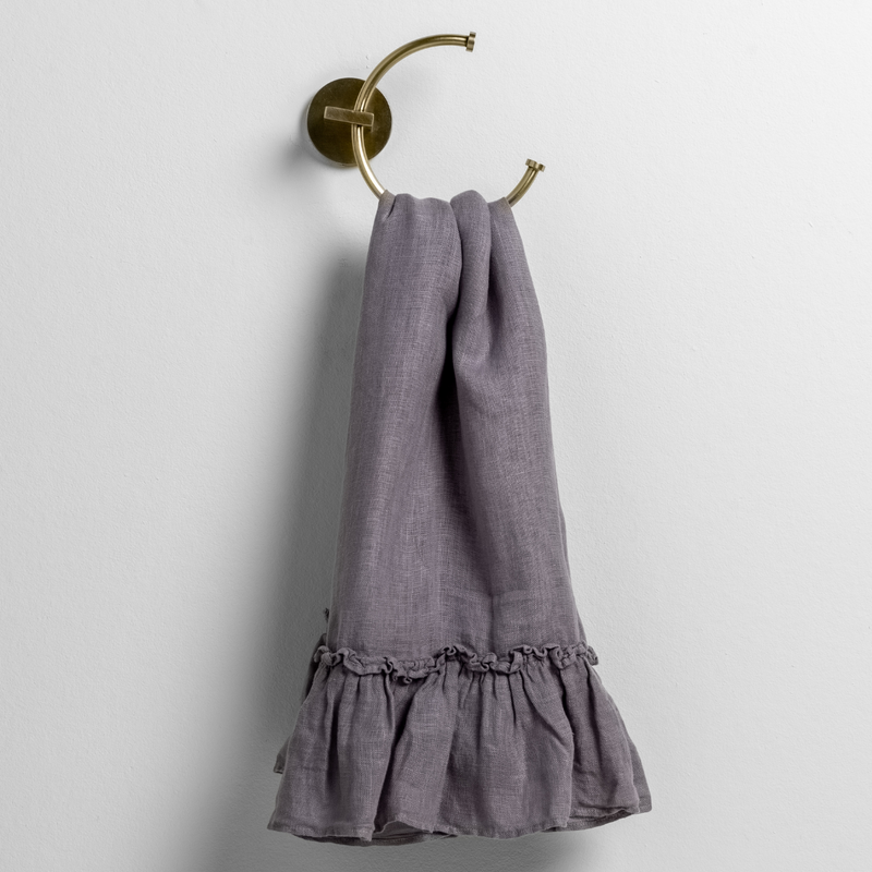 Linen guest online towels